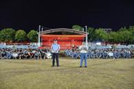 我校举办2025级新生防范电信网络诈骗及禁毒宣传大讲堂活动