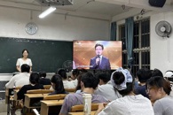 环境与食品工程学院开展“同上一堂‘八桂楷模·大思政课’”活动