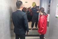学校开展校内电梯防困应急演练