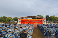 机电工程学院举行“青春奋进正当时，砥砺前行新征程”新学期主题升旗仪式