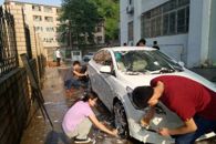 【五四•点赞青春】汽车工程学院分团委圆满结束第三期洗车活动