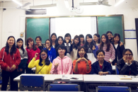 贸易与旅游管理学院首期“然在”英语兴趣小组开班啦！